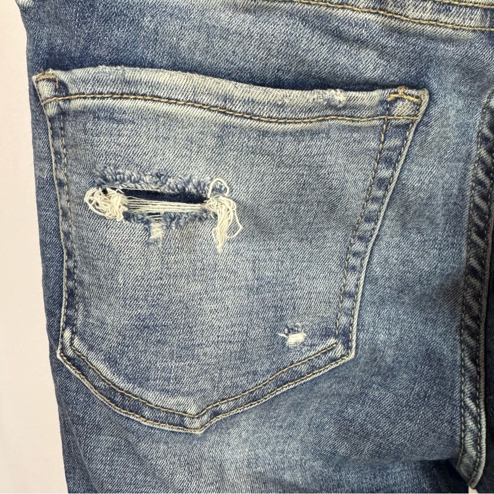BKE Payton Distressed Ankle Skinny Jeans Women’s 26 Mid Rise Stretch - Picture 7 of 12